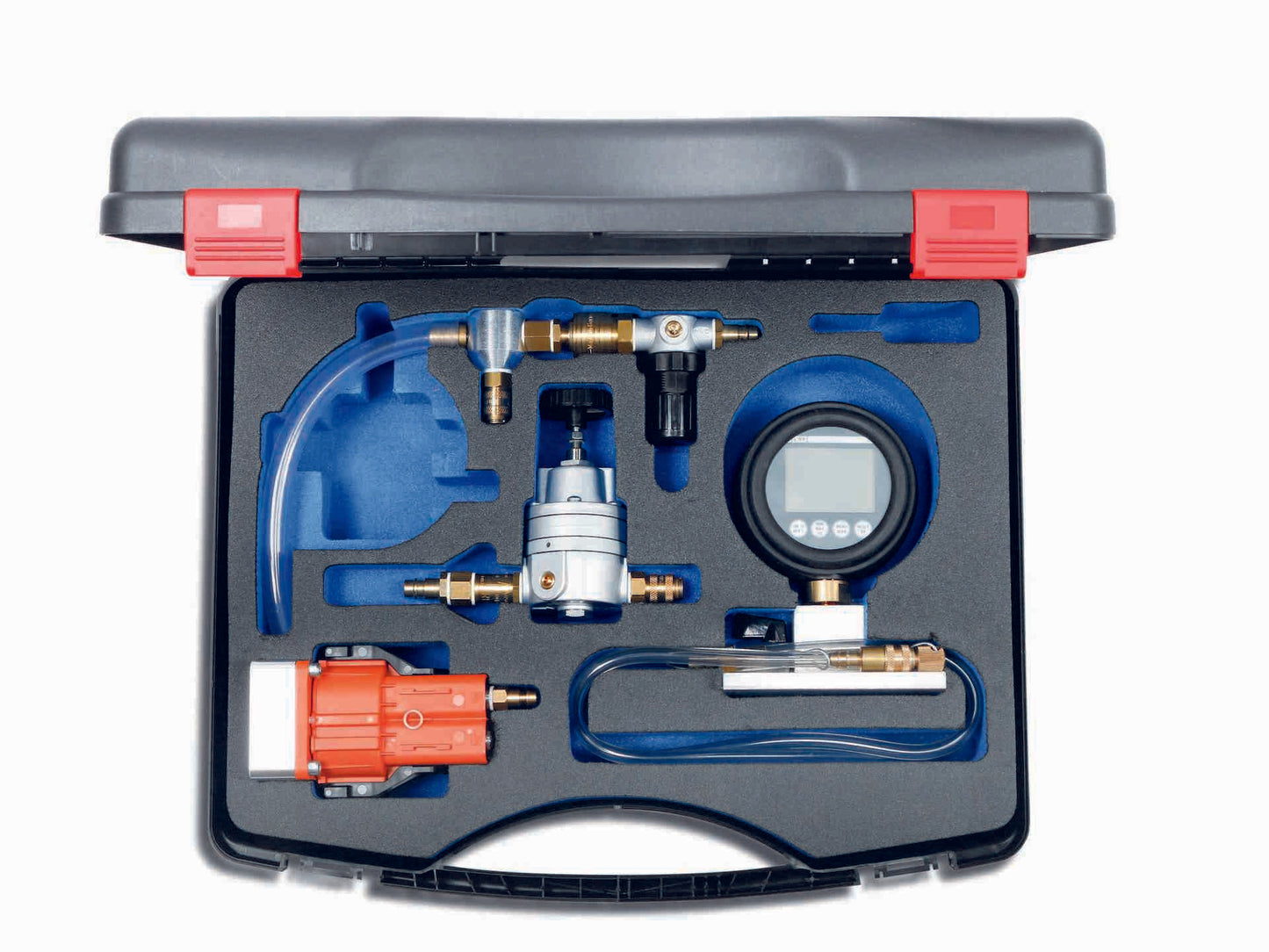 Digital leak test set for large-volume HV components (measuring range: -200...+200 mbar)