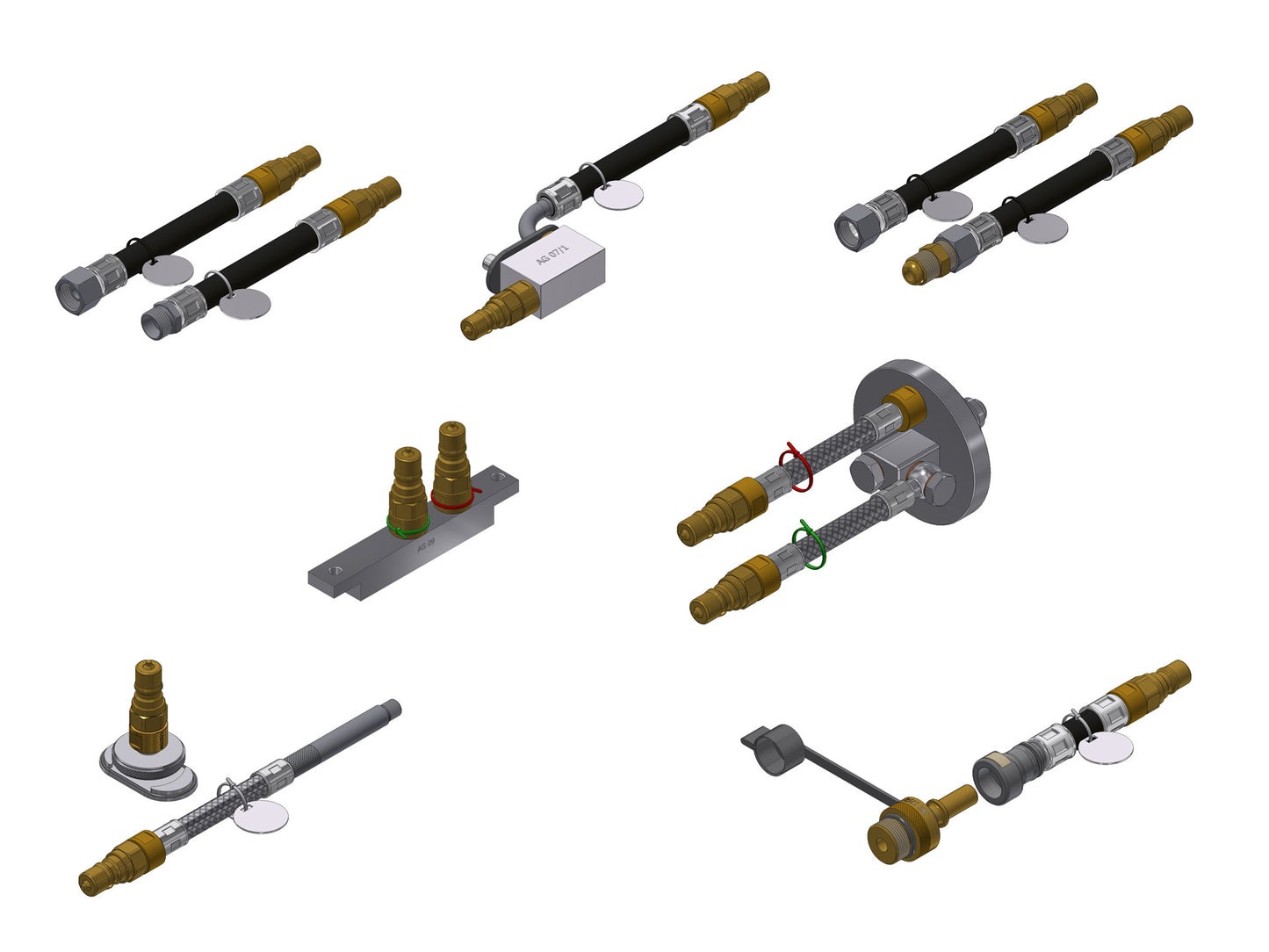 Automatikgetriebe Spülgerät Adapter-Set VW